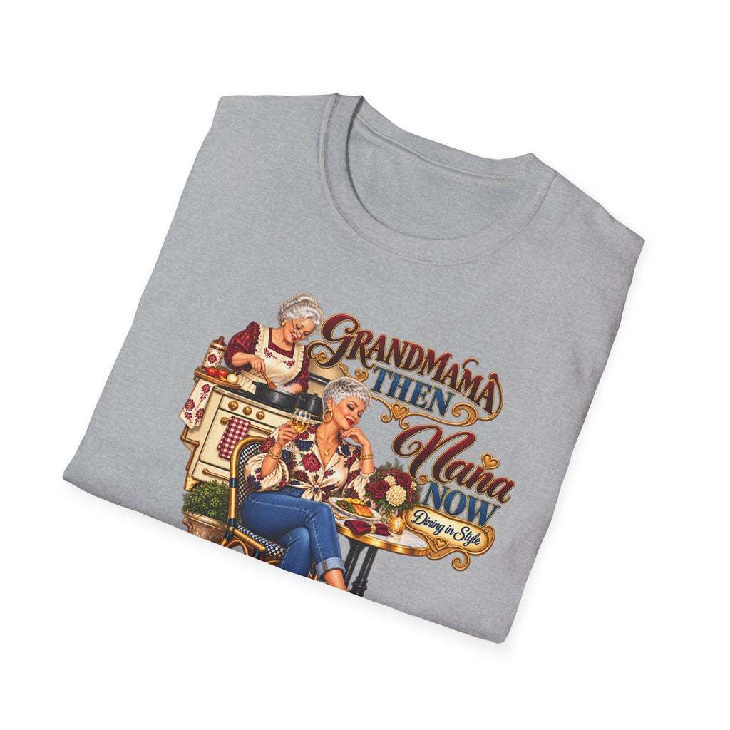 Grandmama to Nana | Grandma Glow-Up Graphic Tee