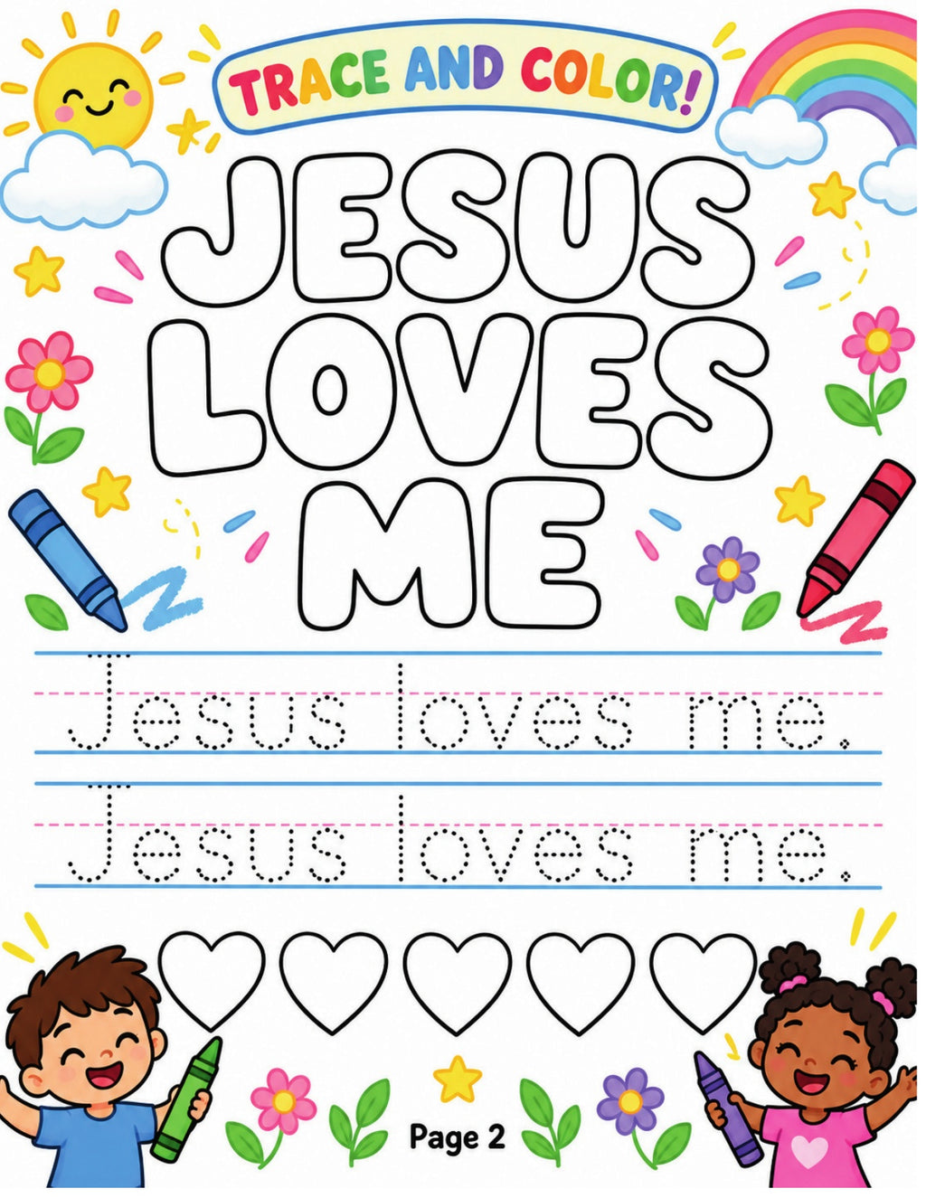 My First Bible Activity Journal | 31-Page Printable Activity Book for Kids Ages 4–7