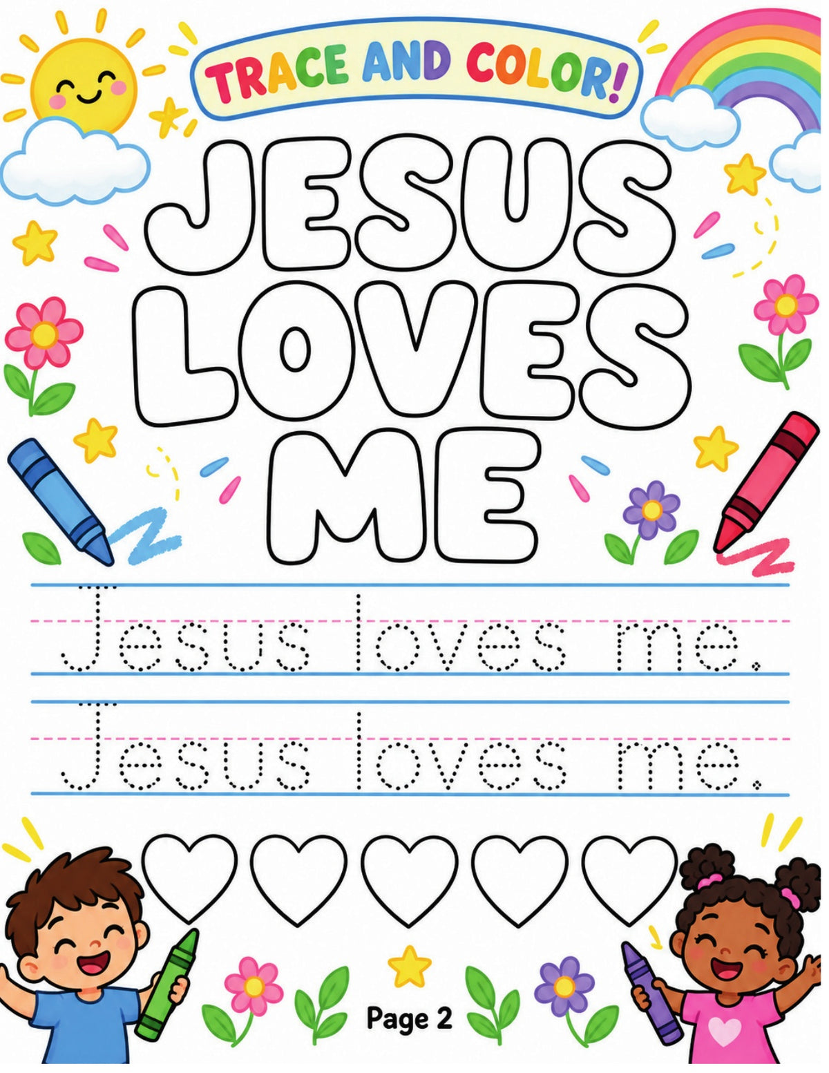 My First Bible Activity Journal | 31-Page Printable Activity Book for Kids Ages 4–7