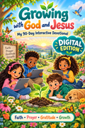Growing with God and Jesus – My 90-Day Interactive Devotional