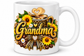 Grandma Golden Glam Coffee Mug | Grandma Glow-Up Collection – 12 oz