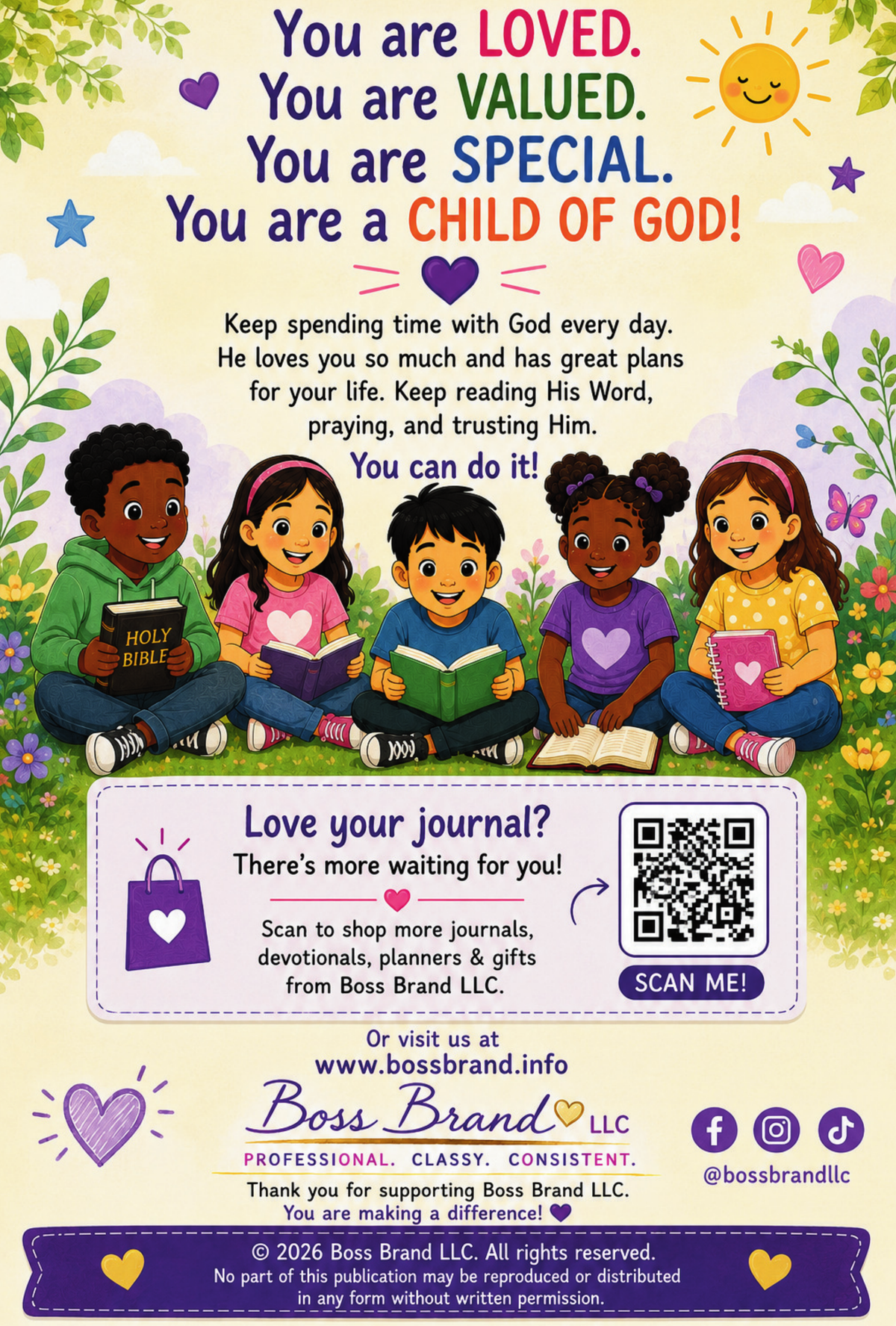 Growing with God and Jesus – My Daily Devotional | Printed Edition
