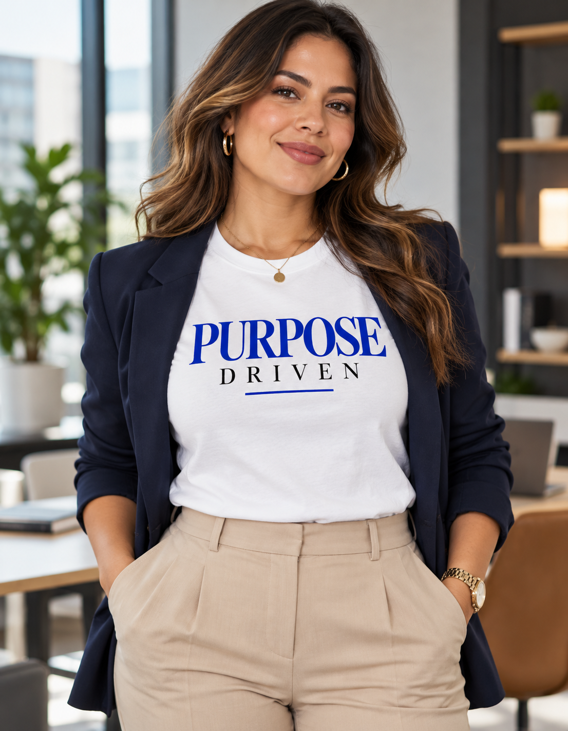 Purpose Driven | Executive Casual Friday Graphic T-Shirt | Boss Brand LLC